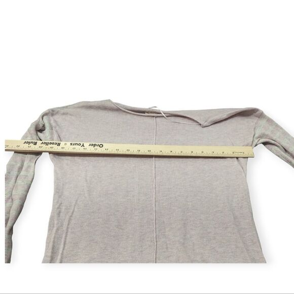 Hem & Thread Pink Thin Long Sleeve Knit Sweater Size Small E - Picture 7 of 7